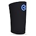 Crescendo Athletics Knee Protection, Sleeve Brace Provides Compression, Warmth, and Support, Avoid Injury While Running, Weightlifting, or Playing Sports, Medium, Black