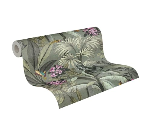 A.S. Creation PintWalls 387382 Non-Woven Wallpaper Floral Leaves 10.05 x 0.53 m Made in Germany