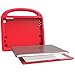 AVAWO Kids Case Built-in Screen Protector for iPad 2 3 4 （Old Model）- Shockproof Handle Stand Kids Friendly Compatible with iPad 2nd 3rd 4th Generation (Red)