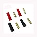 HRB 6 Pairs XT150 Connector Adapter Set Female Male Plug 6mm Gold Banana Bullet Plug Connectors RC Lipo Battery ESC Motor
