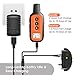 Dog Training Collar, 2019 Upgrade Rechargeable Dog Shock Collar with 3 Training Modes,100% Waterproof Training Collar, Up to 1600 Ft Remote Range, 0-16 Shock Levels Dog Training Setthumb 2