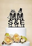 Wedding Cake Topper,Robot Cake Topper,Starwar Cake