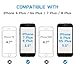 MANTO Screen Protector for iPhone 8 Plus, iPhone 7 Plus, iPhone 6S Plus, iPhone 6 Plus 5.5 Inch Full Coverage Tempered Glass Film Edge to Edge Protection 2-Pack, Black