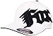 Fox Men's New Generation Flexfit Hat, White, Small/Medium