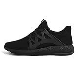 Qansi Men's Fashion Fly Knittted Sports Sneakers Flexible Athletic Casual Shoes