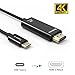 USB C TO HDMI Cable,Belinda USB-C Type c to HDMI Cable 6FT 4K 60HZ With Aluminium Case Support 4K resolution for Apple New Macbook Pro 2017, Samsung G