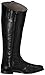 Sebago Women's Plaza Tall Boot, Black Leather, 11 B US