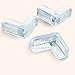 Transparent Anti-Collision (12 Pack) Clear Corner Edge Guards,Kids Protectors,Furniture Guard, Baby Bumper Clear Corner Guards with 3M Adhesive