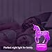 YeeSeeJee Unicorn Gifts Night Light with 16 Colors Adjustable Remote & 7 Colors Dimmable Smart Touch Unicorn Toys for Girls Age 1 2 3 4 5 6 7 8 9 Year Old Girl Gifts(Unicorn 16CW)