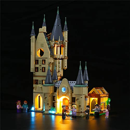 GEAMENT LED Light Kit Compatible with LEGO Harry Potter Hogwarts Astronomy Tower - 75969 Model (Building Set Not Included)