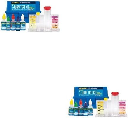 Poolmaster 22260 5-Way Test Kit with Case - Basic Collection - 2 Packs