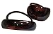 Parcelona French Knots Tortoise Shell Ponytail Holder Elastic Hair Tie - 2 Pieces