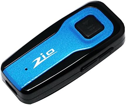 Zio Wireless CSR Bluetooth4.0 Headset Receiver (with Free Headset)with 3.5 mm Stereo Output Hands-Free Kit for iphone 6, 6 Plus, 5 5c 5s 4s ipad, LG G2, Samsung Galaxy S5 S4 S3 Note 3, iPod, MP3 and other Audio Devices(Blue-Black)