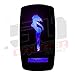 50 Caliber Racing Rocker Switch ON/Off LED Backlit -Necessities- UTV, Auto, Boat 20A 12V (Blue 5359A5)