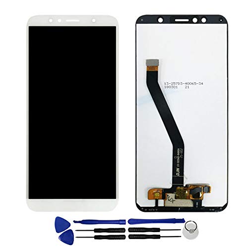 OYOG Replacement for Huawei Y6 2018 Touch Screen Digitizer Assembly LCD Display (No Bezel Frame) (White)