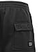 NE PEOPLE Mens Light Comfy Elastic Drawstring Fleece Cargo Sweat Shorts