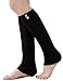 Dimore Women Thigh High Socks Extra Long Cotton Knit Warm Winter Over The Knee Long Boot Stockings Black (Black-1)