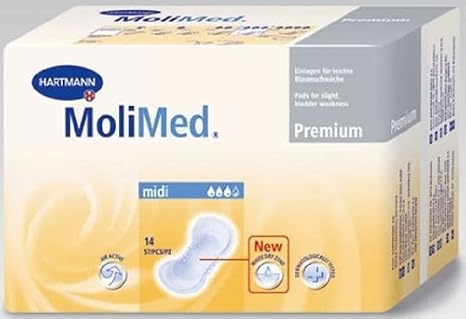 Hartmann прок.mol.prem.mid.уролог.420мл 14шт (4049500976930)