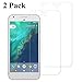 Google Pixel Screen Protector,[2 Pack] YMAKSI Scratch Proof Anti-Bubble Ballistic Tempered Glass, Premium Screen Protection for Google Pixel,Lifetime Replacement Warranty