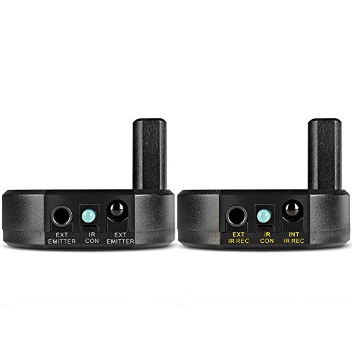 Inteset Wireless IR Repeater, Extender & Blaster Sends Infrared Using