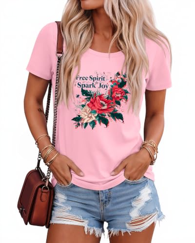 Huukeay Women's Christian Graphic T Shirt