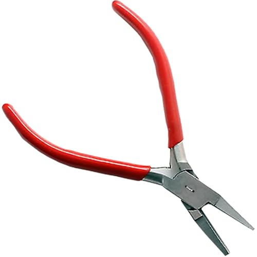 Flat Half Round Nose Jaws Ring Bending Shaping Pliers Jewelry