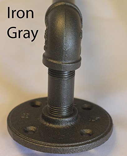 Industrial Pipe Towel Rack, 6 Sizes Available, Rustic Towel Rack Ships from Detroit, MI