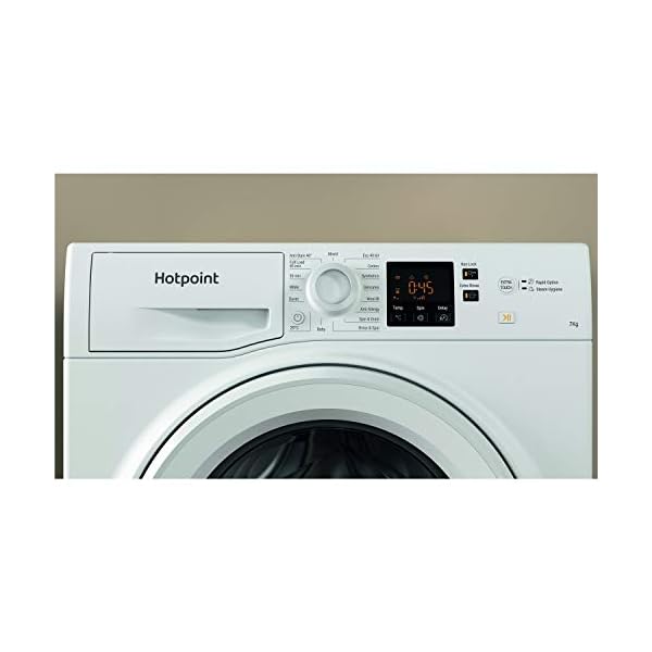 Hotpoint-NSWM742UWUKN-7kg-1400rpm-Freestanding-Washing-Machine-White Hotpoint NSWM742UWUKN 7kg 1400rpm Freestanding Washing Machine - White