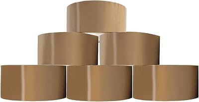 Requisite Needs Heavy Duty Packing Tape 6 Roll Brown 48mm x 66m