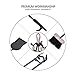 Tangkula Fireplace Set 5 Piece Rustic Heavy Duty Compact Wrought Iron Fire Place Tool Set with Base, Hearth Tool, 25.5