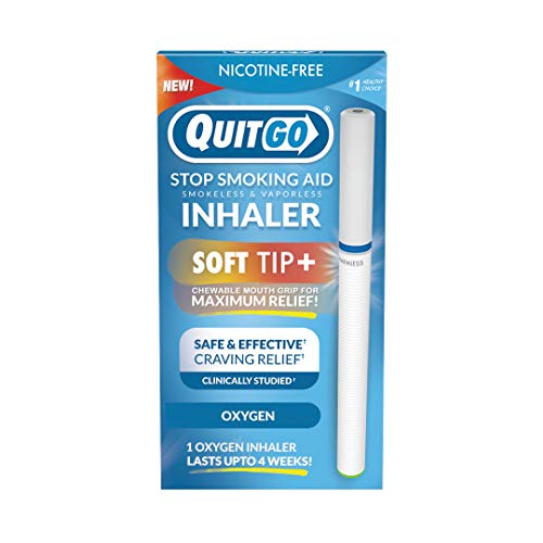NicotineFree SmokeFree Oxygen Inhaler with Soft Tip Chewable Filter