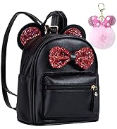 Yozone Cartoon Mouse Ears Sequin Backpack For Girls - Pink, Mini Shoulder Bag For School, Travel, Gifts - View #12