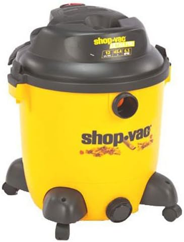 Shop-Vac 9633400 6.5-Peak HP Ultra Pro Series 12-Gallon Wet or Dry Vacuum with Detachable Blower with Tool Storage, Uses Type U Cartridge Filter Type R Foam Sleeve & Type F Filter Bag