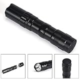 Clearance!LED Flashlight,Canserin 3W Super bright lamp With Clip Clamp AA Focus Torch Light