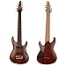 Ibanez S5528LW Prestige S Series 8 String Electric Guitar Hazelnut Ale Brown