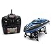 Blexy RC Racing Boat 2.4Ghz 4CH Electric Remote Control Speed Boat for Lakes (Blue)