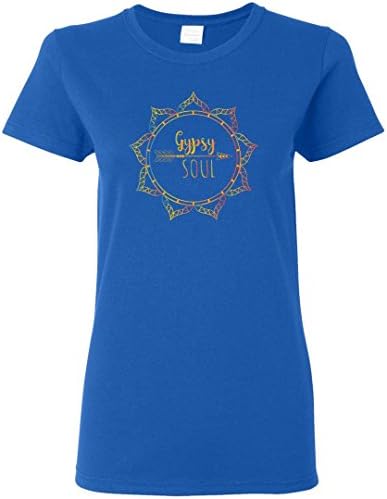 Gypsy Soul - Ladies Short-Sleeve Tee Royal / L