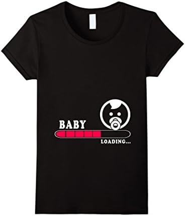 Women's Baby Loading Shirt for Pregnant Pregnantcy Maternity Women's Medium Black