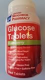 GNP Glucose Tablets 50 ct Raspberry Flavor