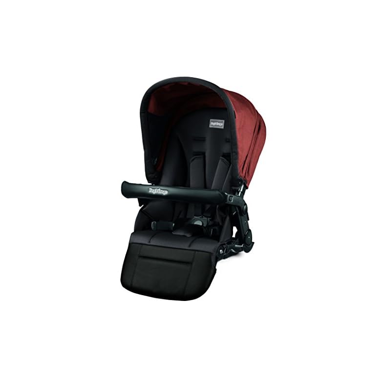 Peg Perego Pop-Up Seat for Team, Duette and Triplette Strollers, Terracotta
