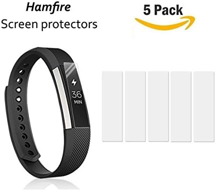 HamFire HD Clear Film Screen Protector for Fitbit Alta, 5 Pack