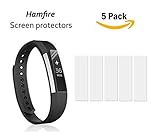 HamFire HD Clear Film Screen Protector for Fitbit Alta, 5 Pack
