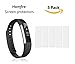 HamFire HD Clear Film Screen Protector for Fitbit Alta, 5 Pack