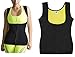 Women's Slimming Vest Hot Sweat Body Shaper Shirt for Weight Loss Sauna Tank Top Neoprene Vest With Zipper