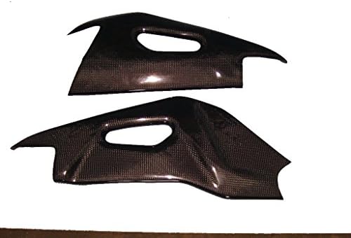 Carbon Carbon Fibre swing arm guards Racing Aprilia RSV4 09 16