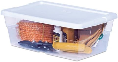 Sterilite 6Qt Stor Boxwht Lid