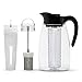Primula Flavor-It Beverage System - Includes Large Capacity Fruit Infuser Core, Tea Infuser Core, and Chill Core - Dishwasher Safe - 2.9 Qt. - Black (PFBK-3725) primary