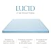 LUCID Topper, California King, Blue