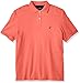 Nautica Men's Classic Fit Short Sleeve Solid Soft Cotton Polo Shirt, Dreamy Coral, Medium