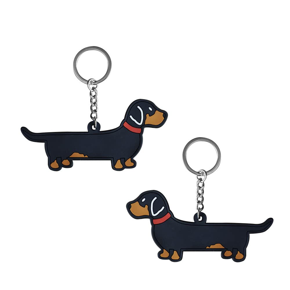 Sweet William Dachshund Keyring
